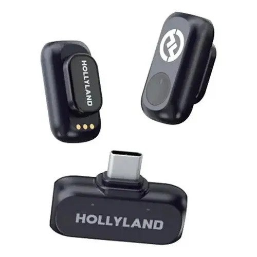 Microfone Lark A1 Hollyland Mini Usb-c Preto