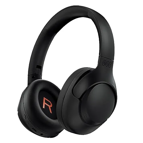 QCY H3 ANC Fone de Ouvido Bluetooth, Cancelamento de Ruído Ativo Headphone BT 5.4 com Microfone